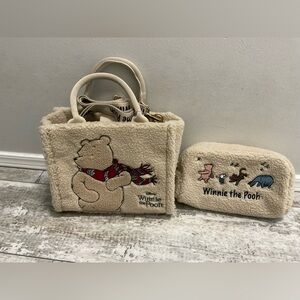 NWT Winnie the pooh purse and makeup bag